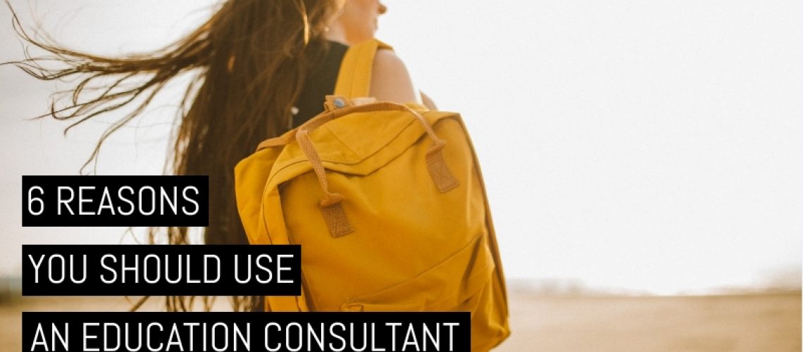 6 reasons you should use and education consultant